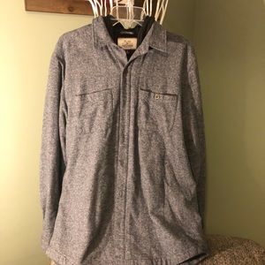 Flag and Anthem Hooded Shirt Jacket